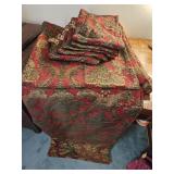 Croswell Home drapes, 4 panels aprx 44W X 84, 5