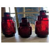 Red Ruby canisters