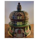 Cookie jar round house.