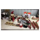 Christmas figurines, Christmas fence, Christmas