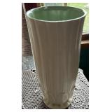 Red wing pottery vase