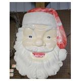 Santa Head blow mold