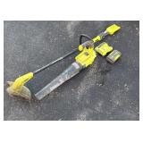 Roybi 40volt weed eater and blower