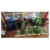 colorful Glass bottles