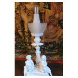 Figural Italian? Lamp - metal