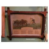 Gorgeous Eastlake picture frame - "Lo I am with