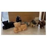 Cat and dog planters