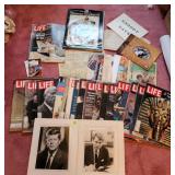 Life magazines, Civil War battlefield map Snoopy