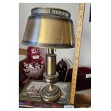 Green gold desk lamp