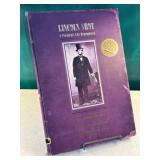 Oversized Lincoln book w/ stand