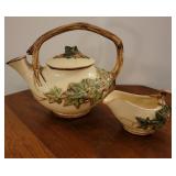McCoy teapot with Creamer bowl