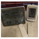 2 indoor/outdoor thermometer