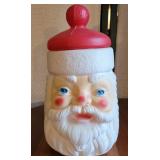 Cookie jar -  Santa blow mold