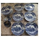 Royal Essex stoneware 10ï¿½ dinner plates(14) & 5ï¿½