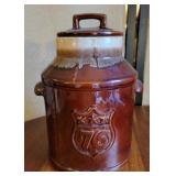 Cookie jar - McCoy bronze milk can.