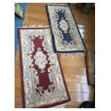 2 rugs approx 2ï¿½x4.5ï¿½ need cleaning