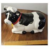 Cow cookie jar with sound