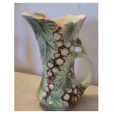 McCoy grape pattern vase