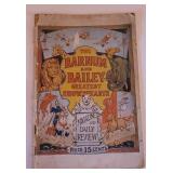 Early Barnum & Bailey circus program - the cover