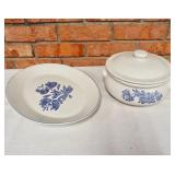 Pfaltzgraff Yorktowne lidded bean pot and oval