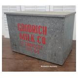 Galvanized Goodrich milk porch cooler