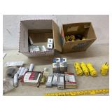 Electrical items outlets,bulbs etc