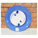 Pier 1 Earthenware large round platter/bowl.