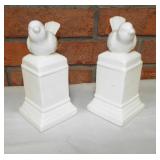 Nantucket Home Bird Figures/statues. Porcelain 7"