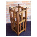 Antique Mission Oak w/ Copper Tray Arts & Crafts