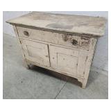 Painted Oak washstand 36"19"28"