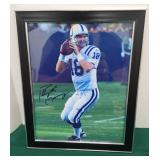 Framed photo 8x10 Payton Manning