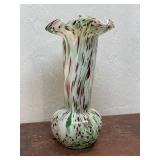 Blown glass vase