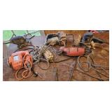 Belt sander, drill, router, jig saw, all work