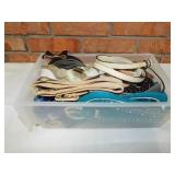 Small bin of vintage 70