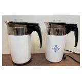 2 6cup Corningware electric percolators