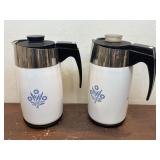 2 Corning 10cup percolators