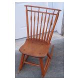 Vintage Scandanavian Pegged Construction Oak