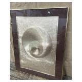 Patrick Dupre op-art metallic print approx