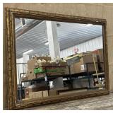 Antique gold mirror approx 28"x40"