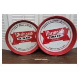 2 Rheingold beer trays