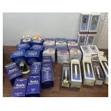Christmas box lot - small Santa village houses,