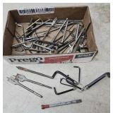 Drill bits, Allen wrenchs