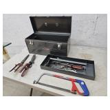 Craftsman toolbox with contents