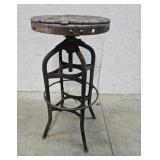 Industrial stool 29"h