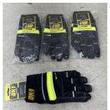 4 brand new pair of gloves