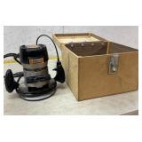 craftsman router with a box