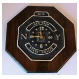 Vintage New York State Police Troopers Cast Metal