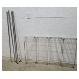 Stainless rack needs assembly 30"12"54"