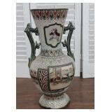 Satsuma vase - has a hairline crack