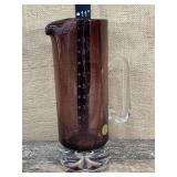 Purple Block Crystal pitcher